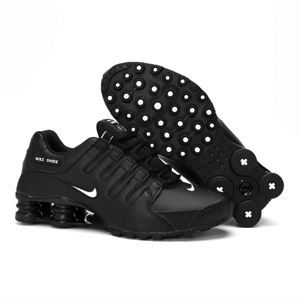 Men's Running Weapon Shox NZ Black Shoes 0022